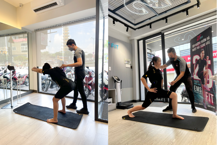 Tập luyện EMS Training cải tiến tác động sâu vào từng bó cơ, cải thiện tình trạng đau cổ vai gáy