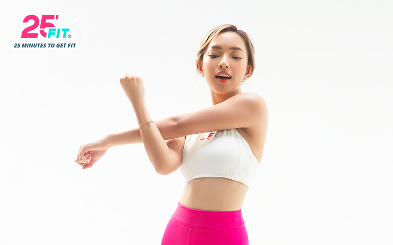 giãn cơ sau khi tập luyện