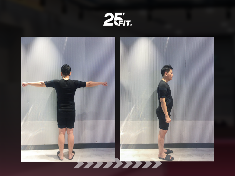 Khách hàng 38 tuổi giảm cân thành công với EMS Training