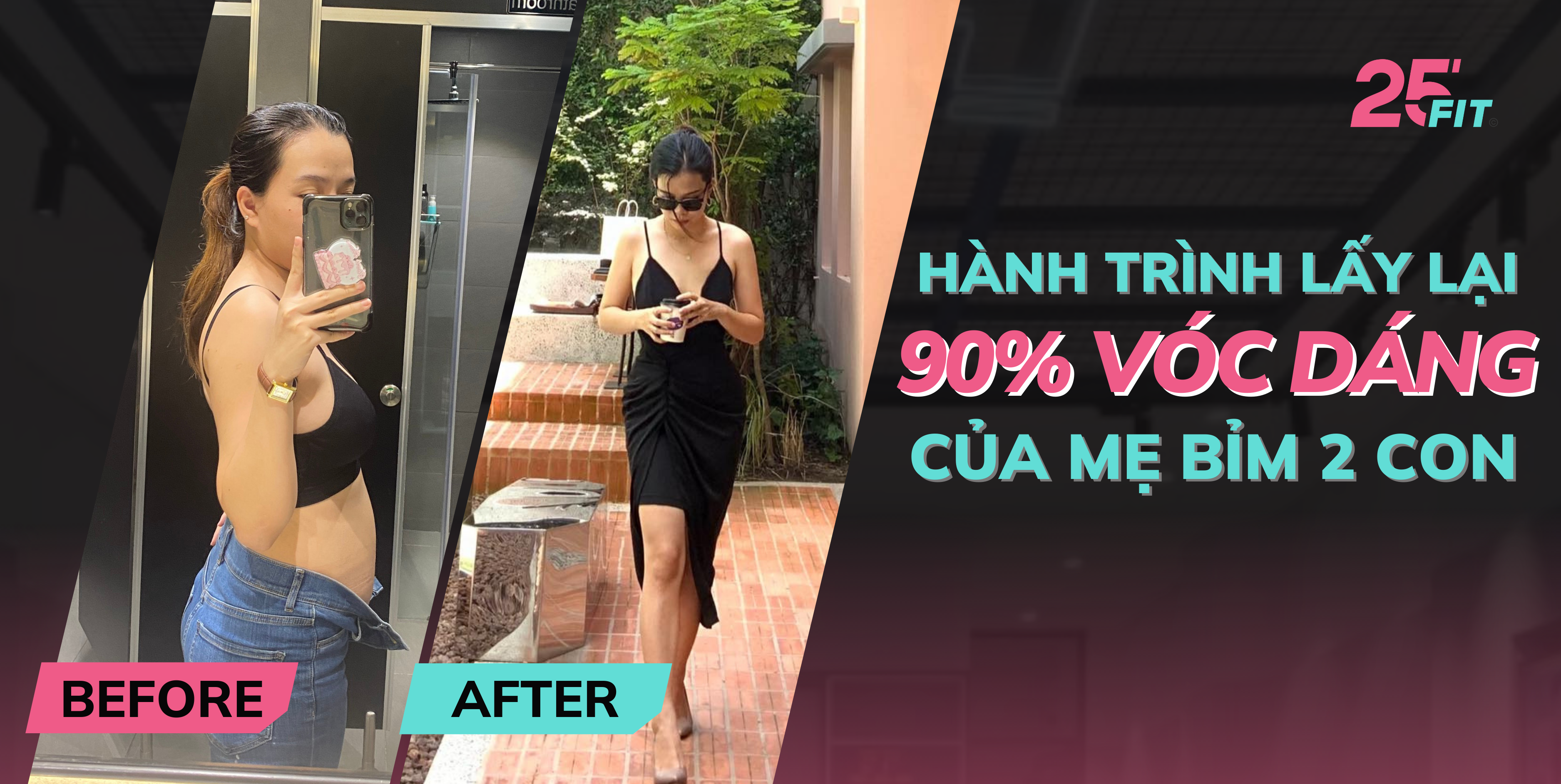 Giải pháp nào cho mẹ bỉm lấy lại 90% vóc dáng sau sinh?