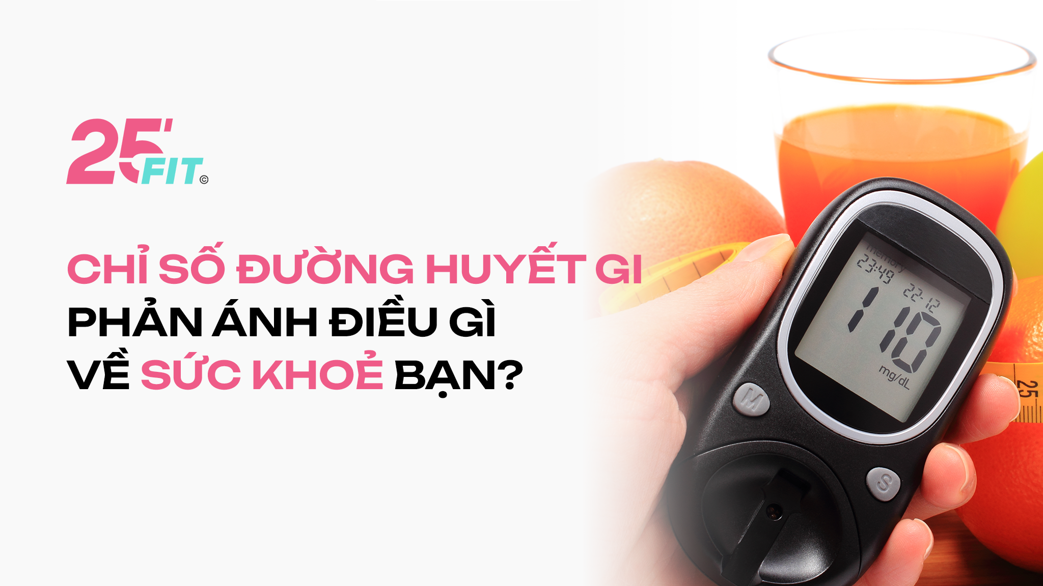 Chỉ số đường huyết GI phản ánh điều gì về sức khỏe bạn?