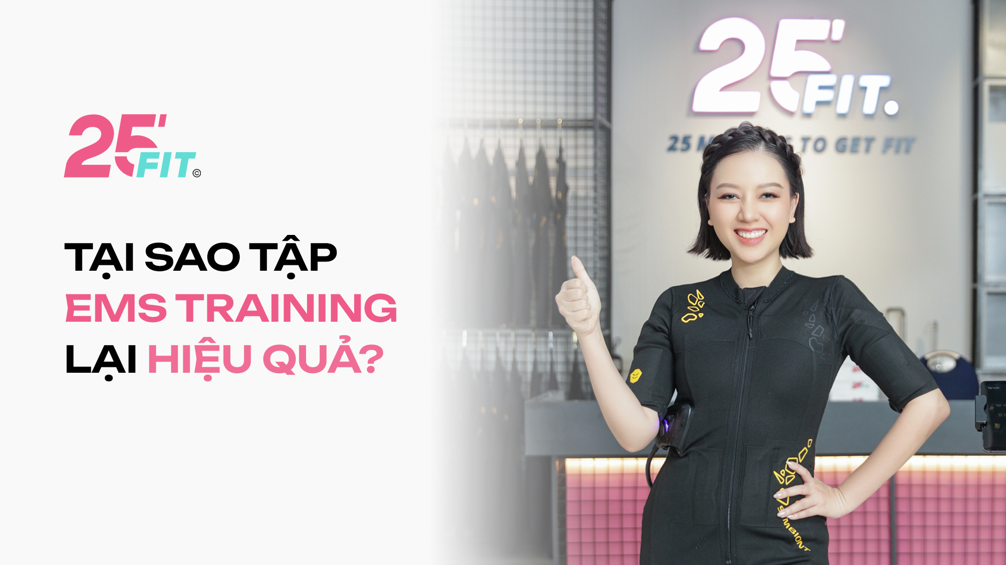 Tại sao tập EMS Training lại hiệu quả?
