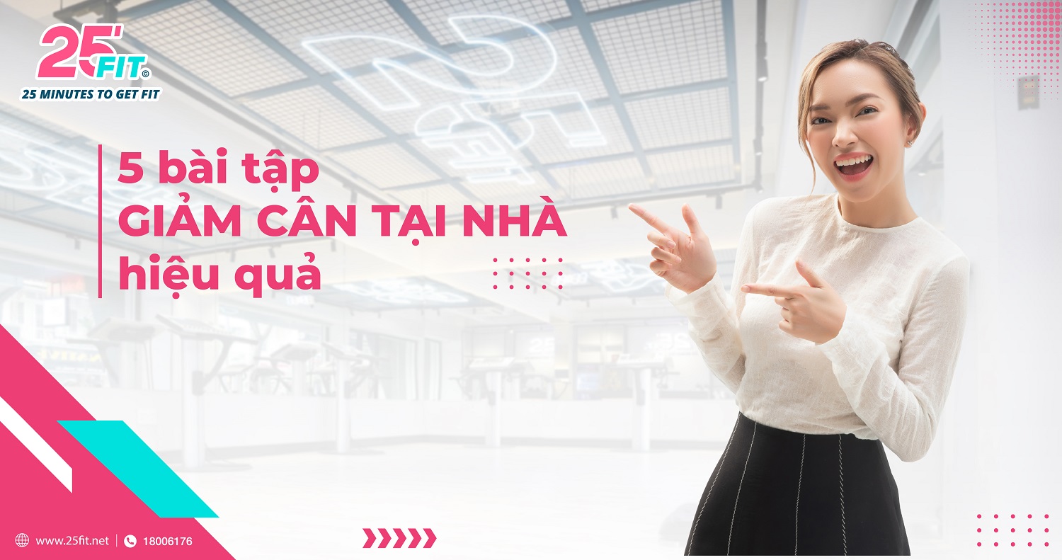 5 bài tập giảm cân tại nhà, đốt calo hiệu quả không cần sử dụng tạ
