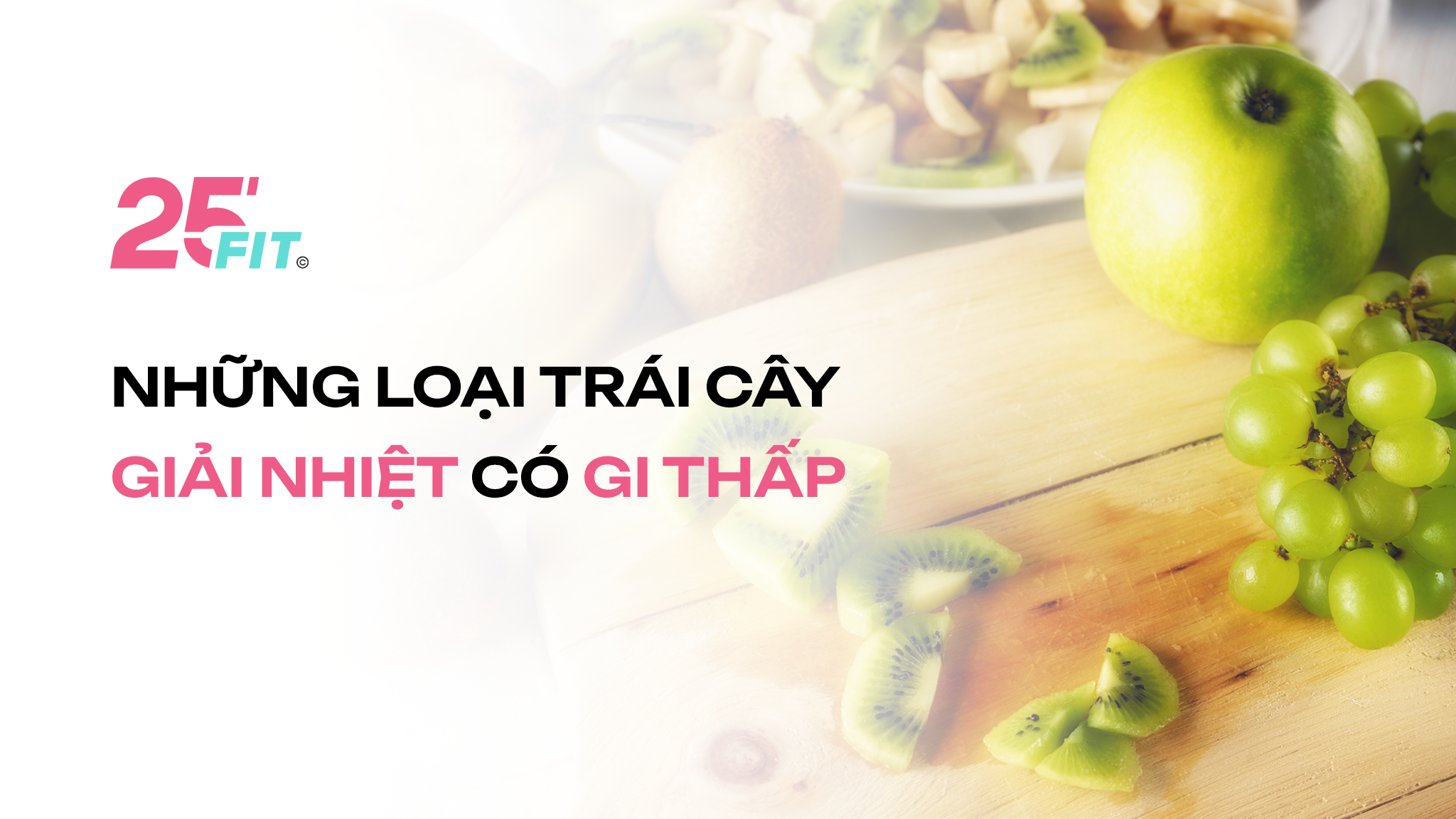 Những loại trái cây giải nhiệt có GI thấp