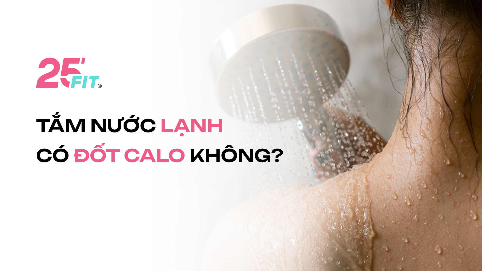Tắm nước lạnh có đốt calo không?