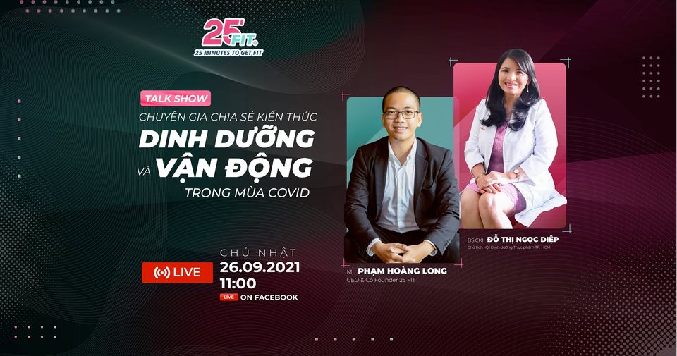 NGHIỀN NGẪM KIẾN THỨC DINH DƯỠNG VÀ VẬN ĐỘNG TRONG MÙA COVID CÙNG BÁC SĨ CKII. ĐỖ THỊ NGỌC DIỆP