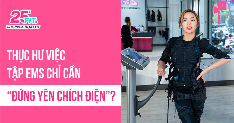 Thực hư việc tập EMS Training chỉ cần đứng yên 'chích điện' là có body đẹp?