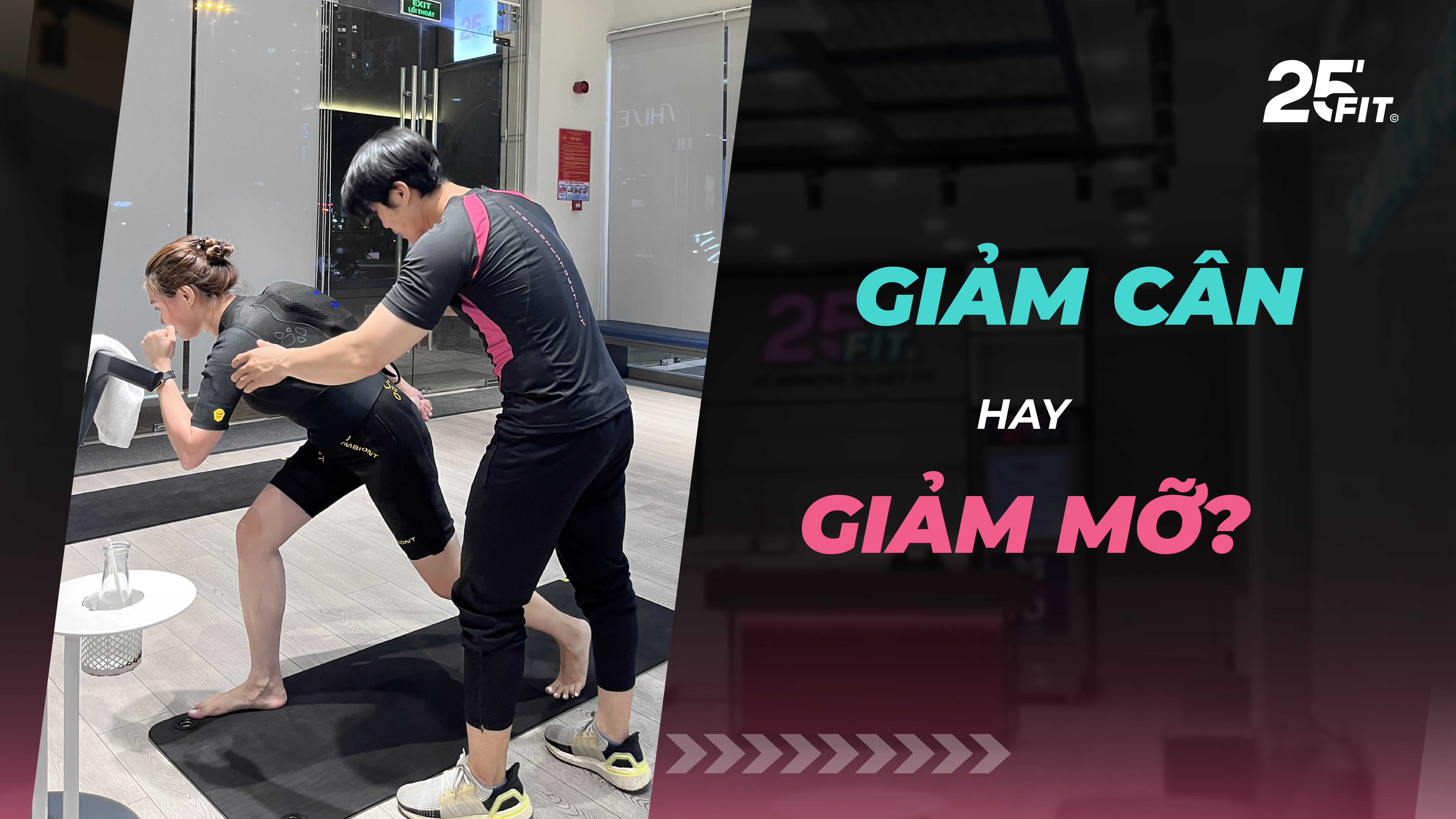 Giảm cân hay Giảm mỡ?