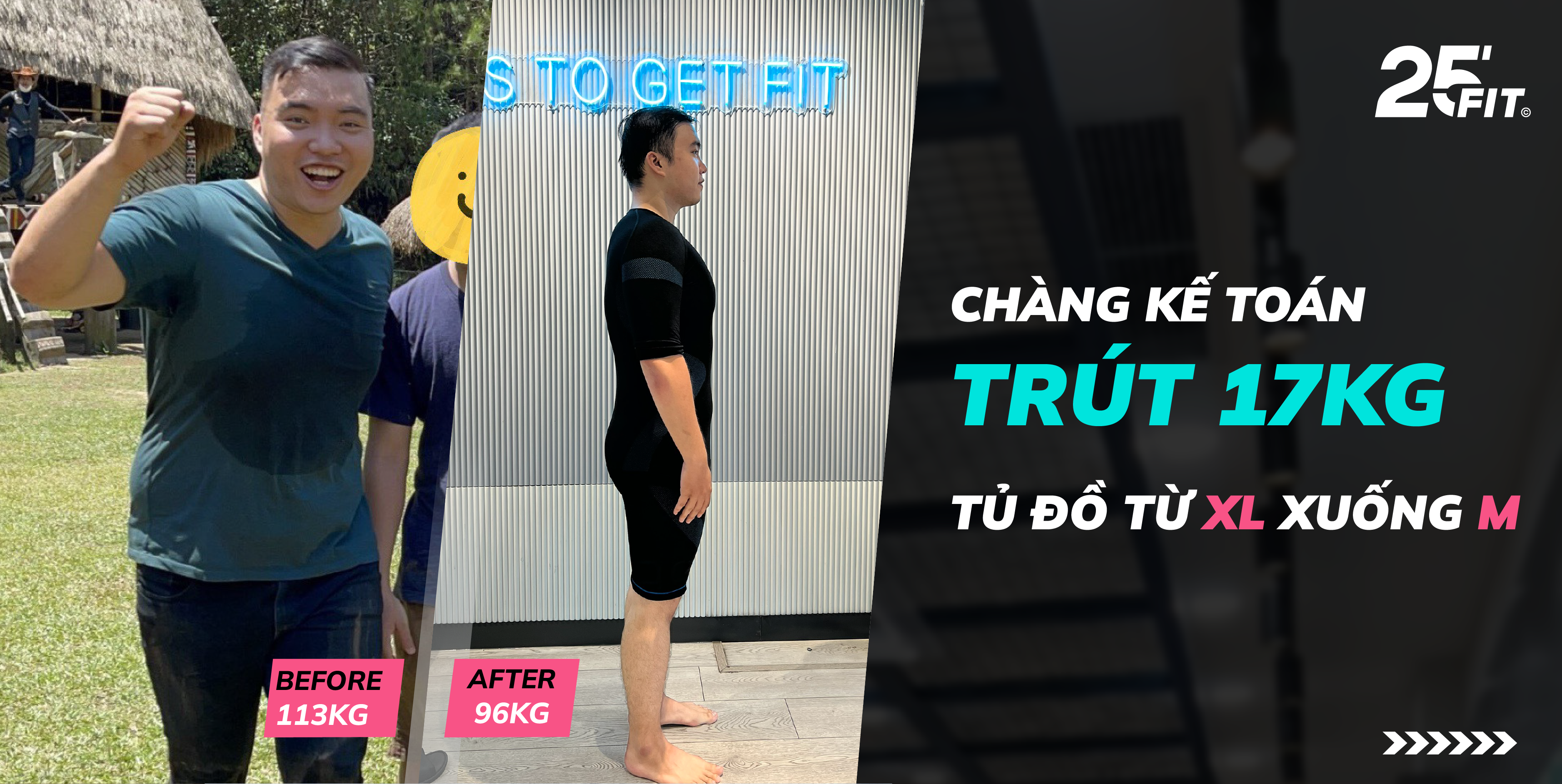 NAM KẾ TOÁN TRÚT BỎ 17KG CÂN NẶNG, TỦ ĐỒ TỪ SIZE XL XUỐNG SIZE M