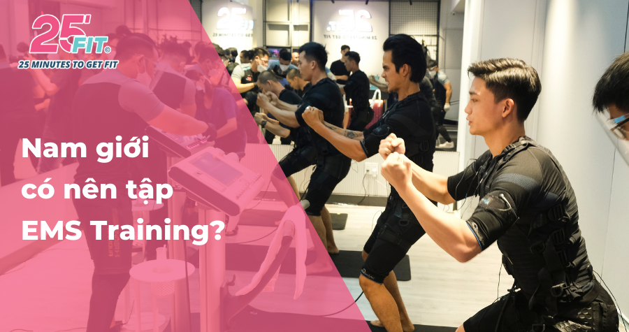 Top 5 lợi ích của EMS Training đối với nam giới
