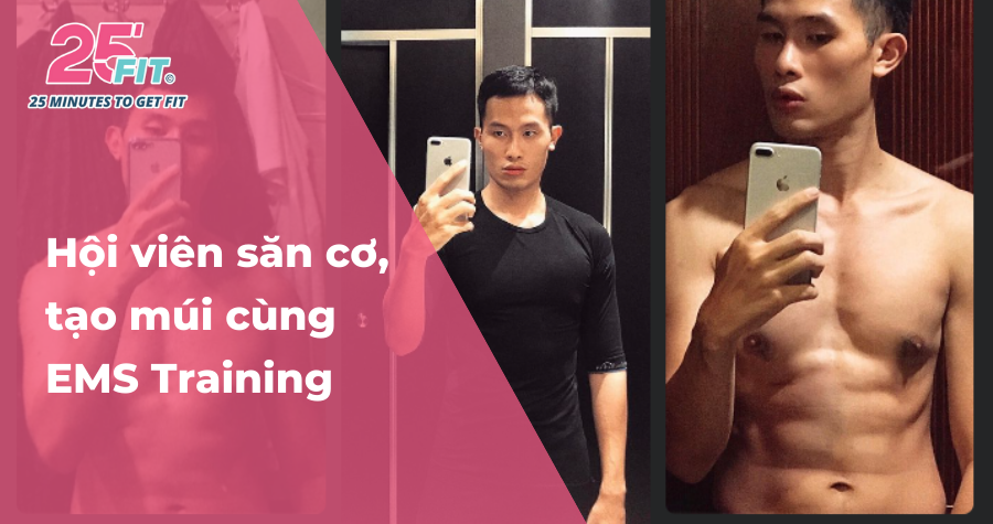 Săn cơ, tạo nét cùng EMS Training chỉ 25 phút/buổi