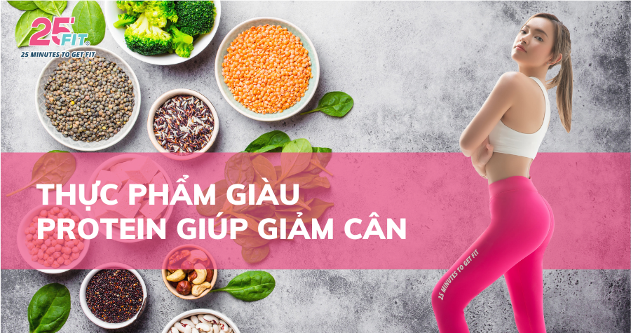 Top 8 loại thực phẩm giàu protein giúp giảm cân