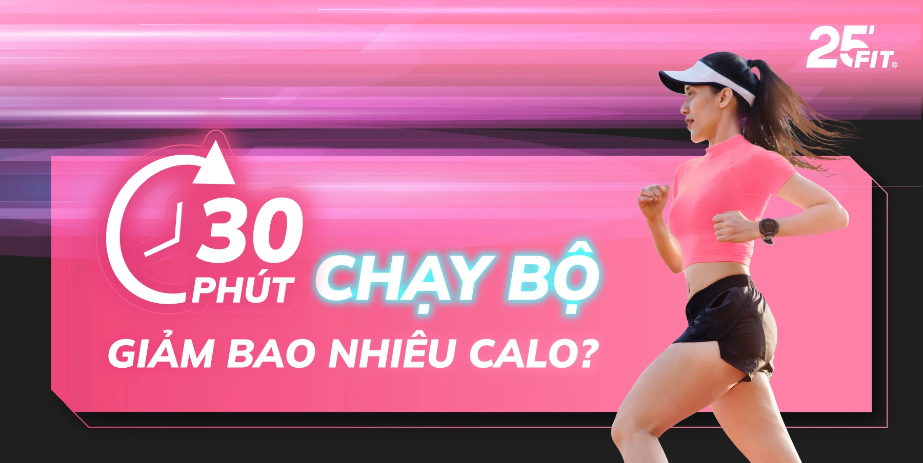 30 phút chạy bộ giảm bao nhiêu calo?
