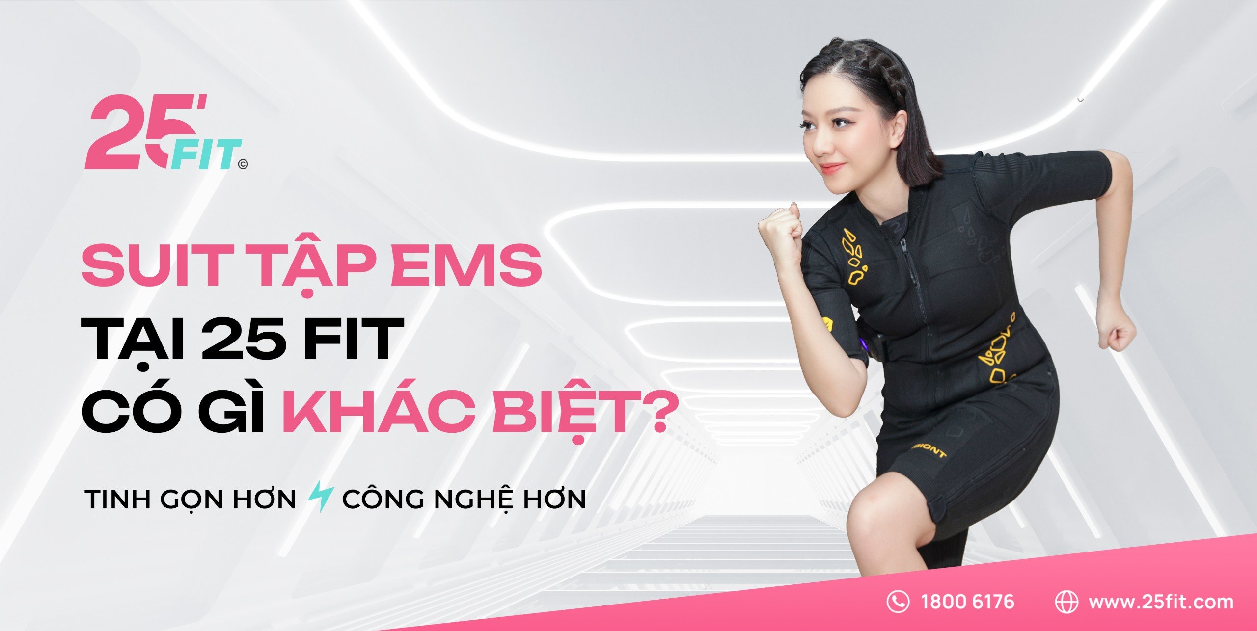 Điều gì khiến cho suit tập EMS tại 25 FIT trở nên khác biệt?